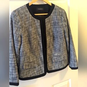 Talbot's tweed blazer jacket